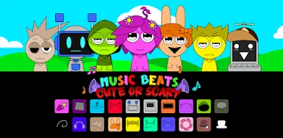 Music Beats: Cute or Scary